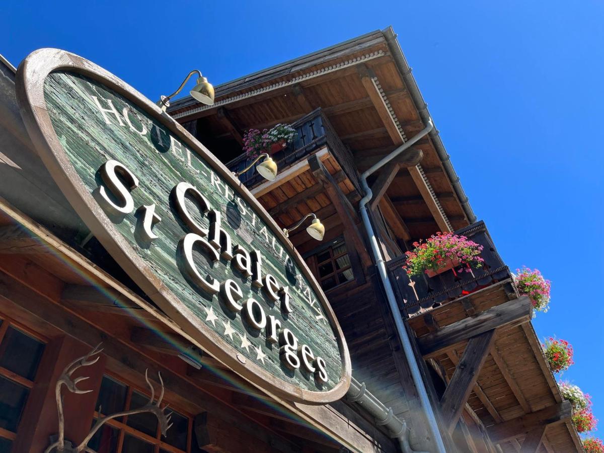 Hotel Chalet Saint-Georges Megève Exteriör bild
