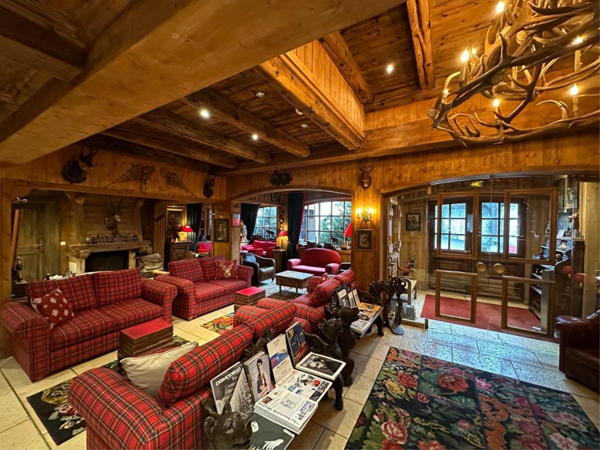 Hotel Chalet Saint-Georges Megève Exteriör bild