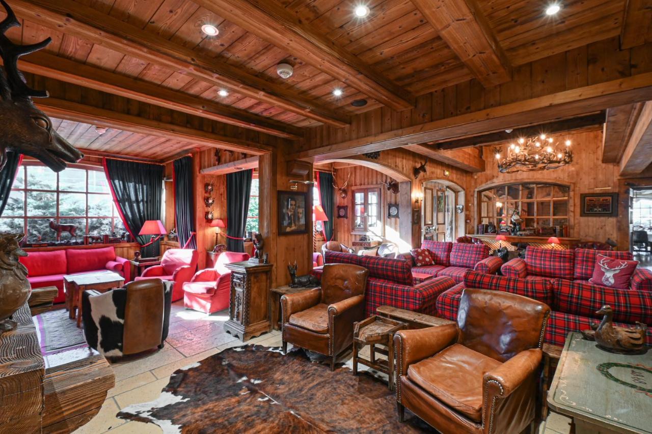 Hotel Chalet Saint-Georges Megève Exteriör bild