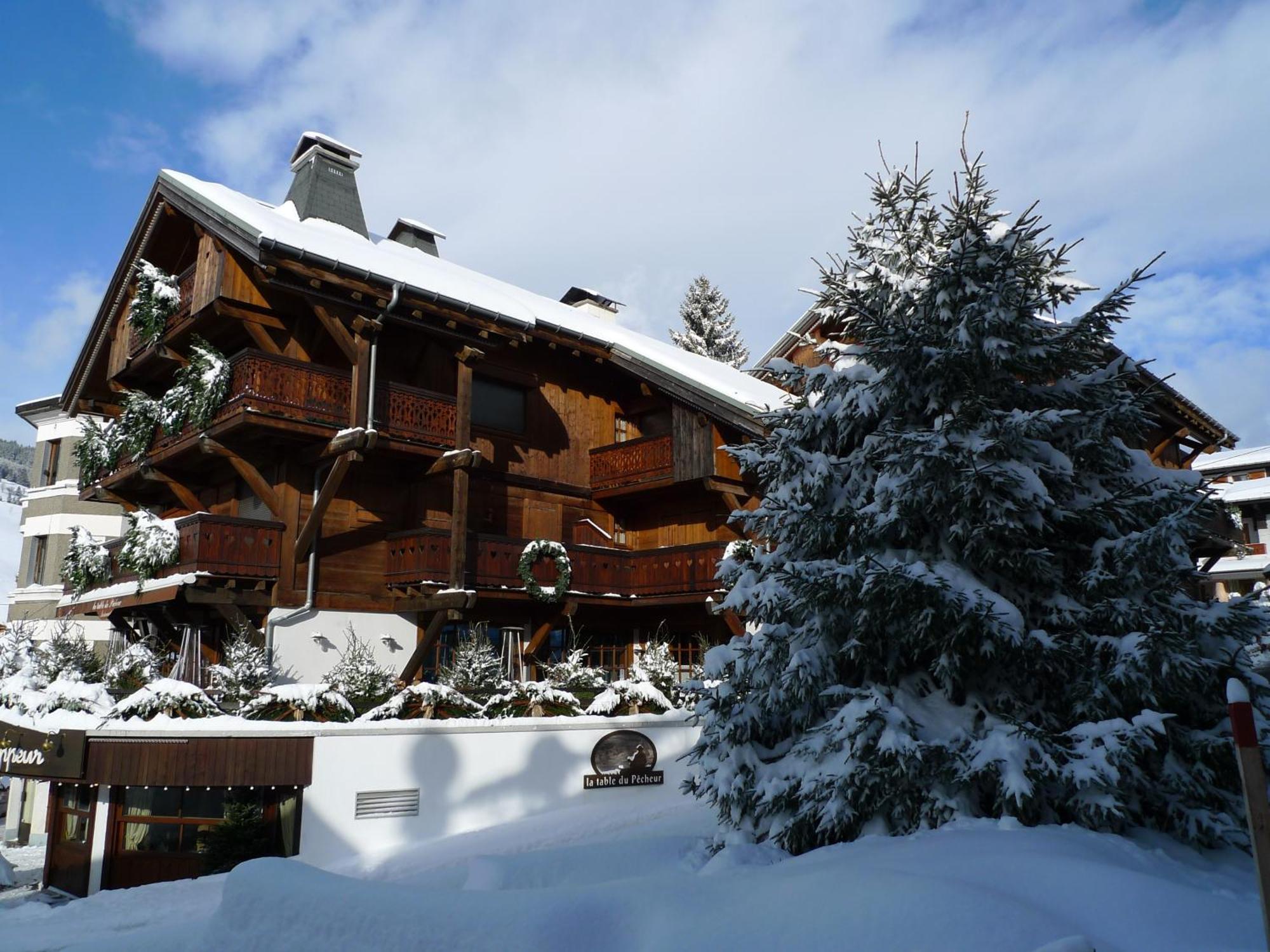 Hotel Chalet Saint-Georges Megève Exteriör bild