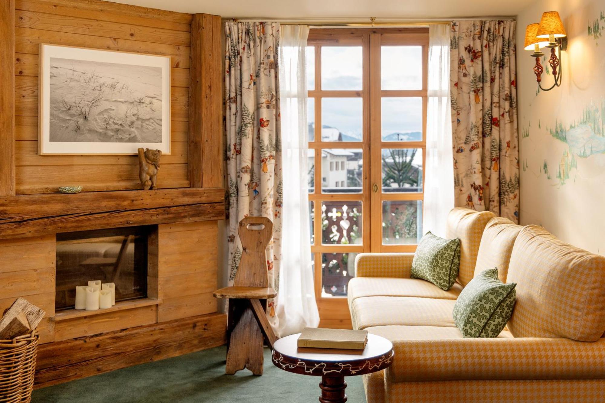 Hotel Chalet Saint-Georges Megève Exteriör bild
