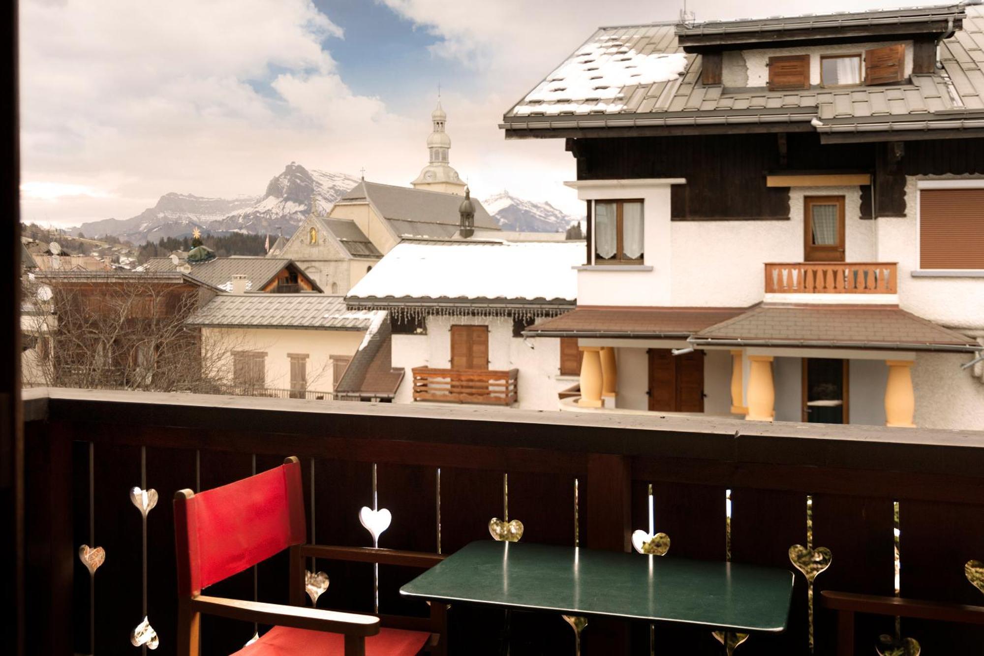Hotel Chalet Saint-Georges Megève Exteriör bild